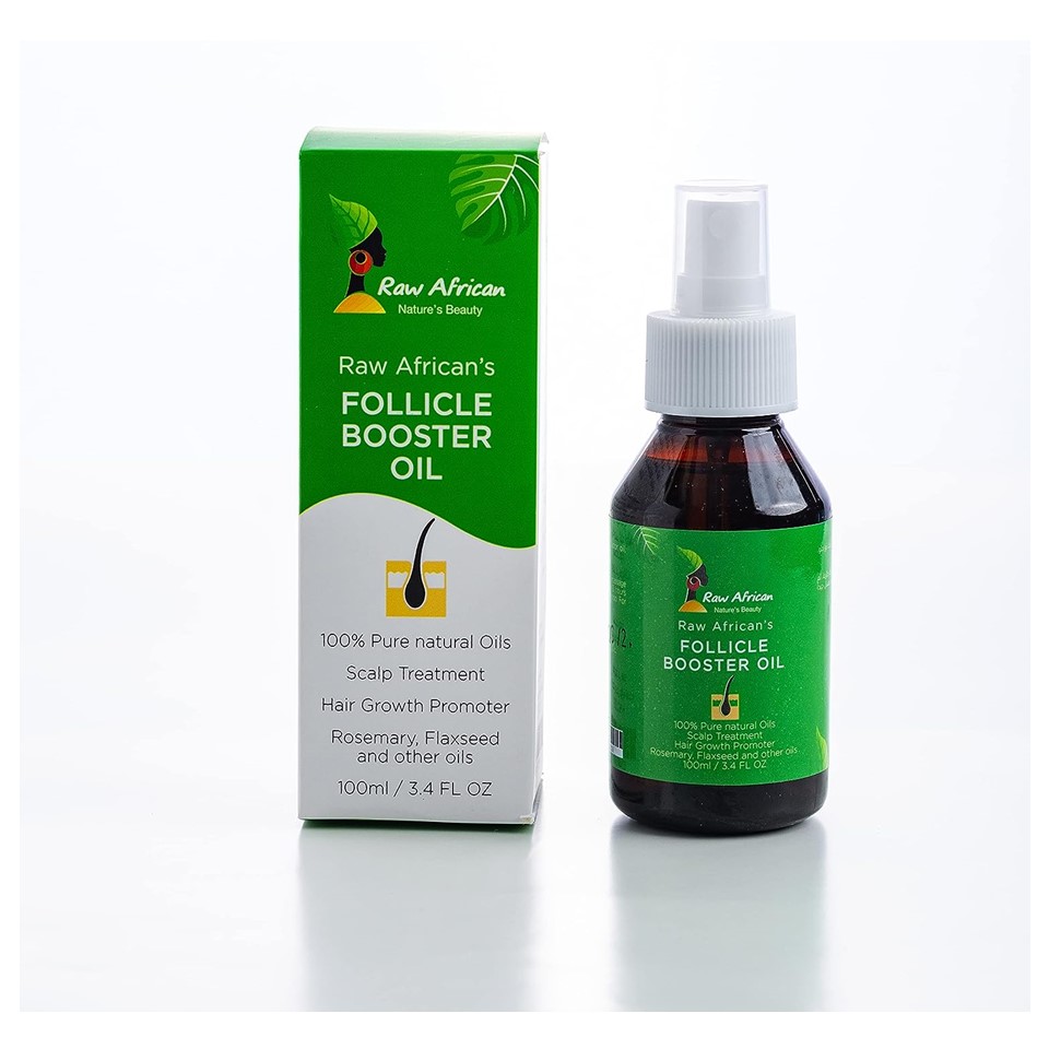 Raw African Follicle Booster Oil Hair Oils Scalp Treatment - 100ml