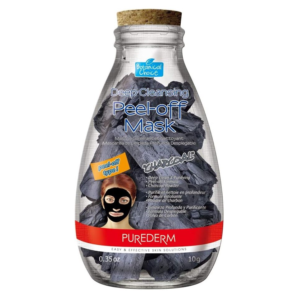 Purederm ADS 368 Charcoal Cleansing and Peeling Mask - 10 gm