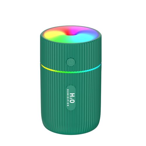 Humidifiers Mini Portable Ultrasonic Multicolor LED Night -Green