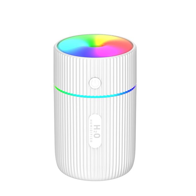 Humidifiers Portable Ultrasonic Multicolor LED Night White