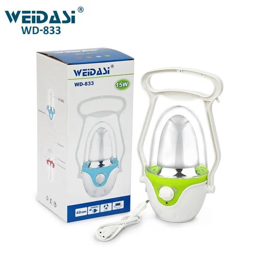 Portable rechargeable camping lantern-Adjustable 15 watts