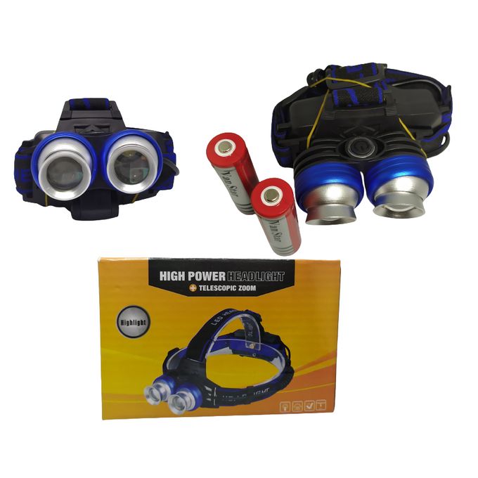 High Power Headlight Telescopic Zoom 1600 Lumens