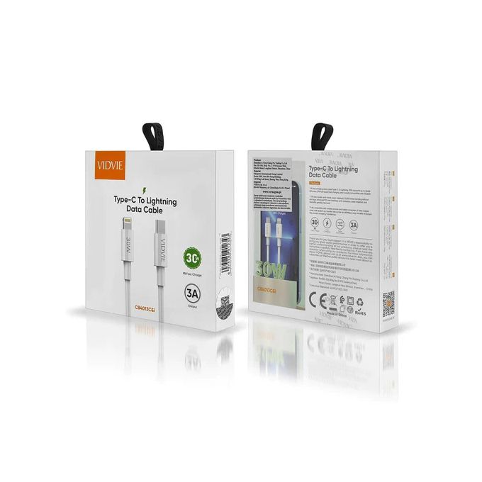 Cable Vidvie Type C To Lightning Fast Charging Data 30W