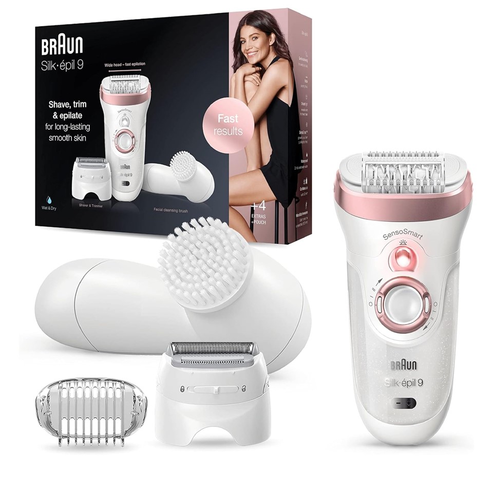 Braun Silk-épil 9 SensoSmart 9-880 Wet & Dry epilator