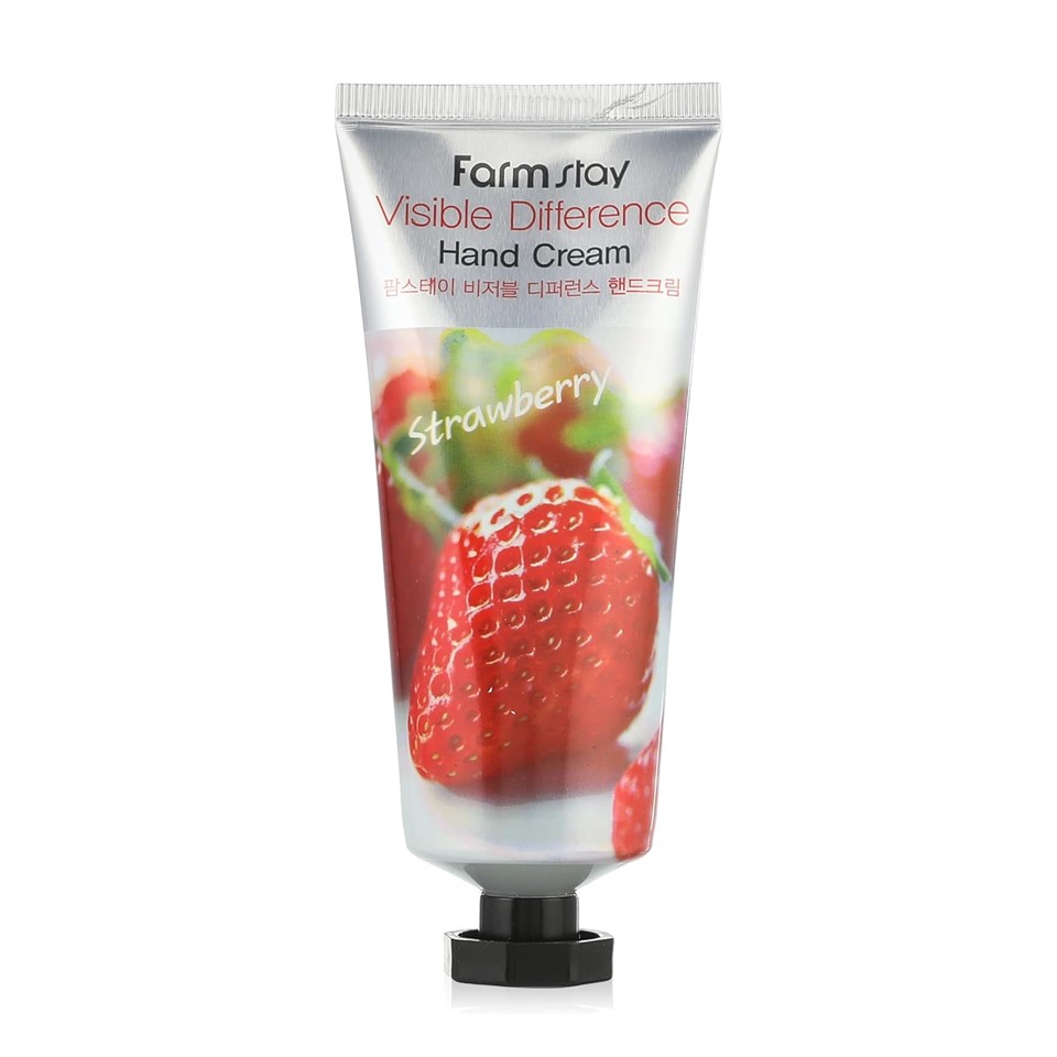 Farm Stay Strawberry Visible Difference Hand Cream - 100ml