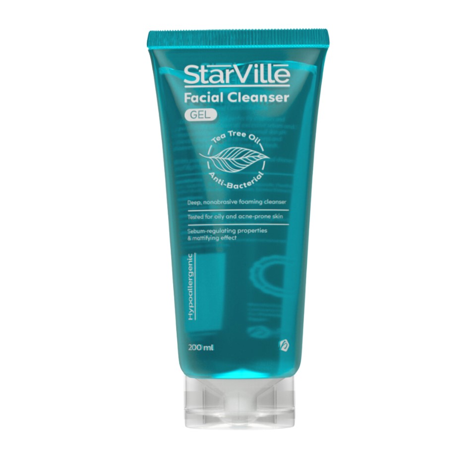 Starville Facial Cleanser for Skin - 200 ml