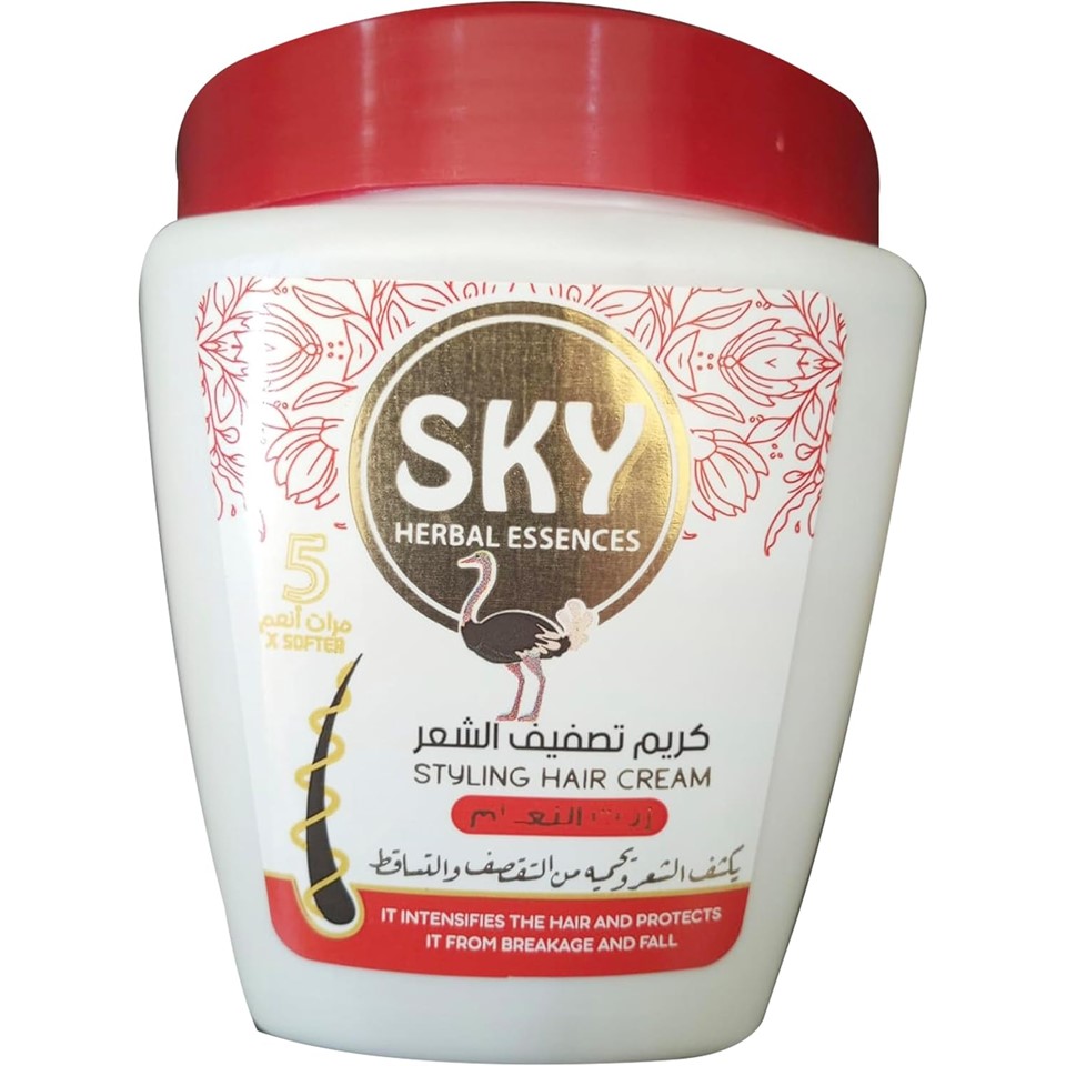 Sky Hair Styling Cream With Ostrich Oil - 250gm